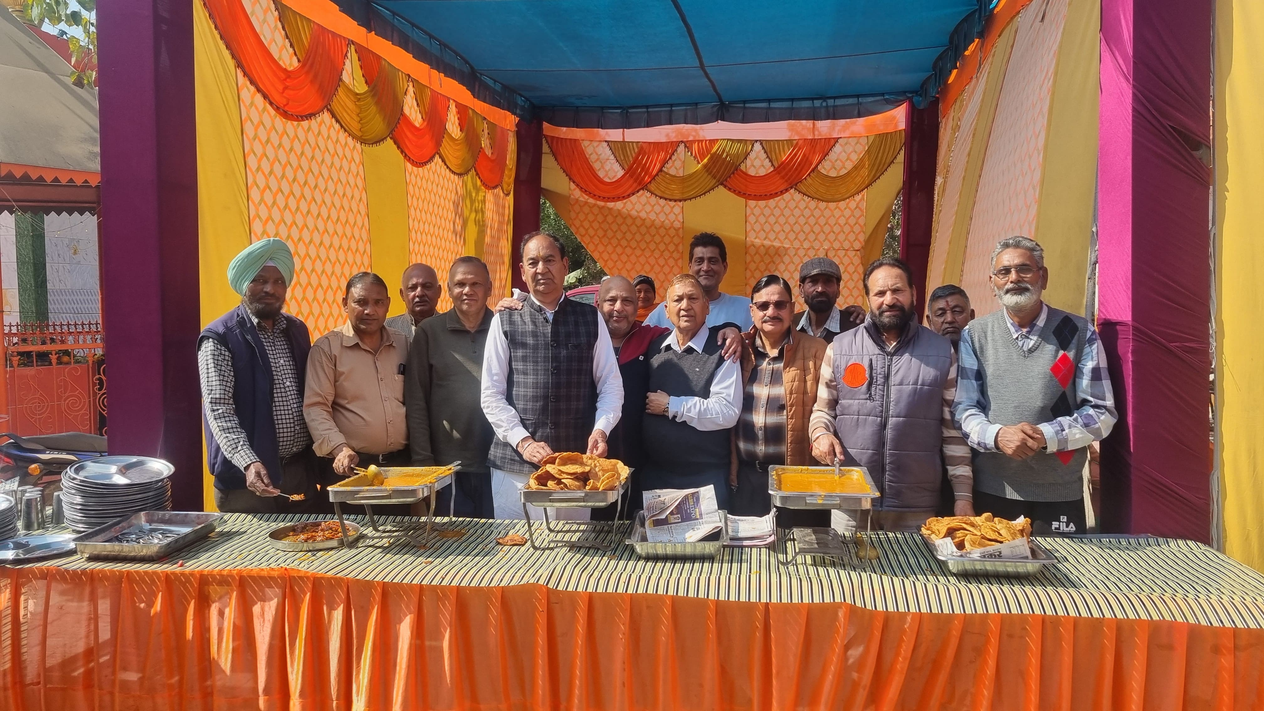 ज़ीनत वेलफेयर क्लब ने शिवरात्रि के पावन अवसर पर लगाया सालाना भंडारा