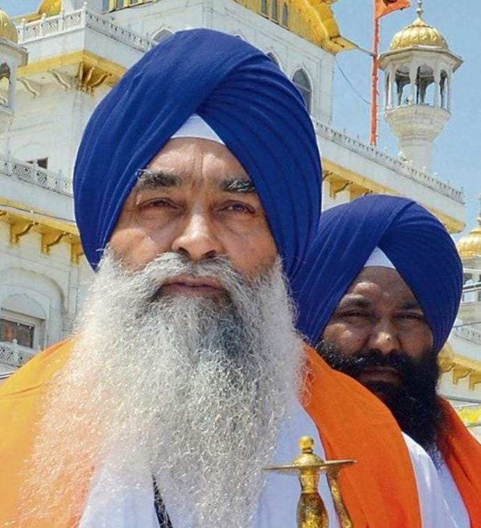 ज्ञानी रघबीर सिंह की सेवाएं खत्म: SGPC