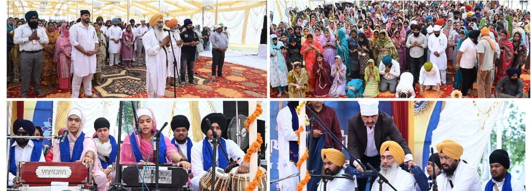 रयात बाहरा प्रोफेशनल यूनिवर्सिटी में श्री सुखमनी साहिब  पाठ-ग्रुप की तरक्की, विद्यार्थियों के उज्ज्वल भविष्य व सरबत दा भला के लिए अरदास