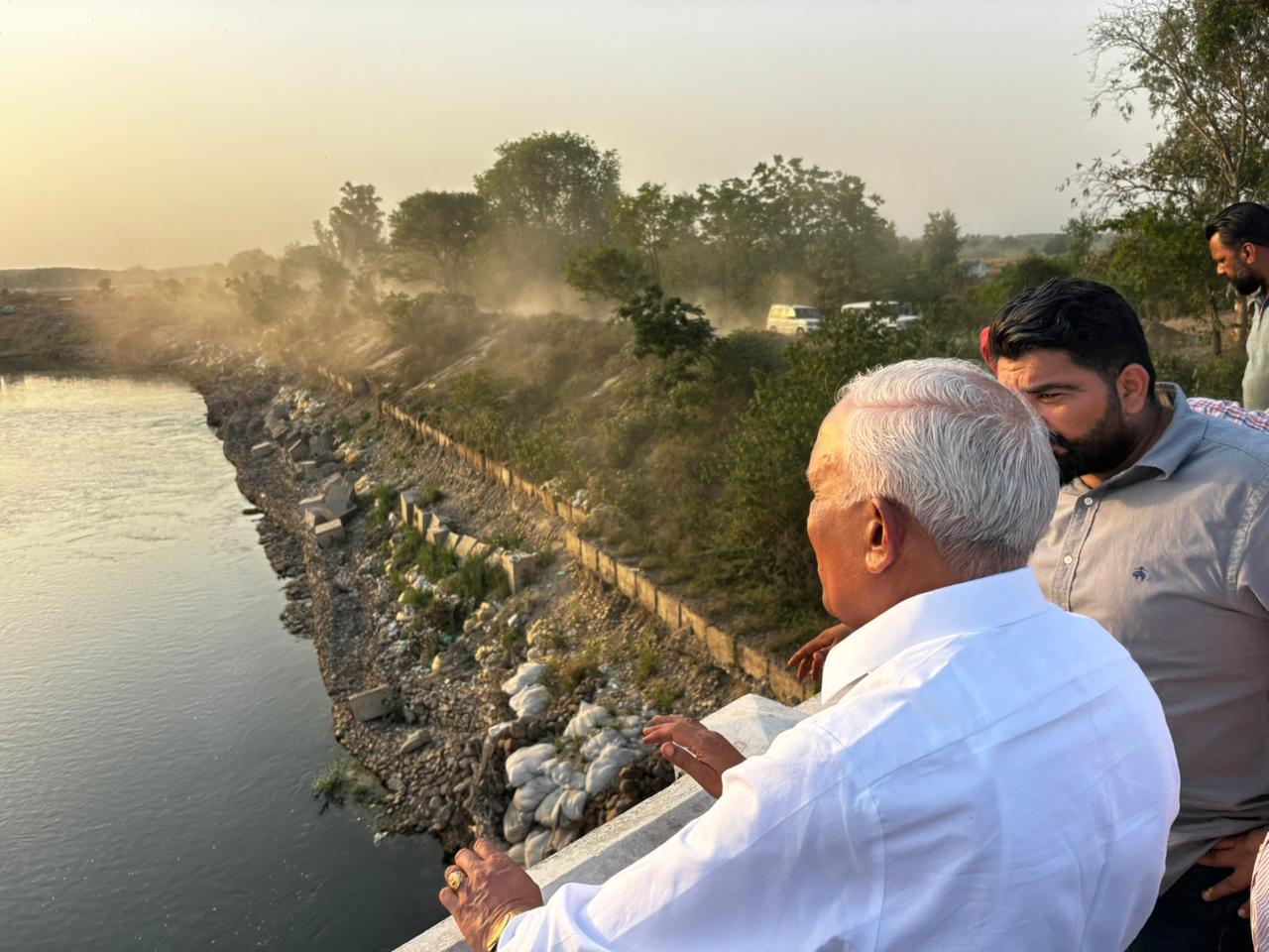 पंजाब सरकार द्वारा अगमपुर पुल की सुरक्षा के लिए 19.72 करोड़ रुपये के बाढ़ नियंत्रण कार्य जारी: बरिंदर कुमार गोयल