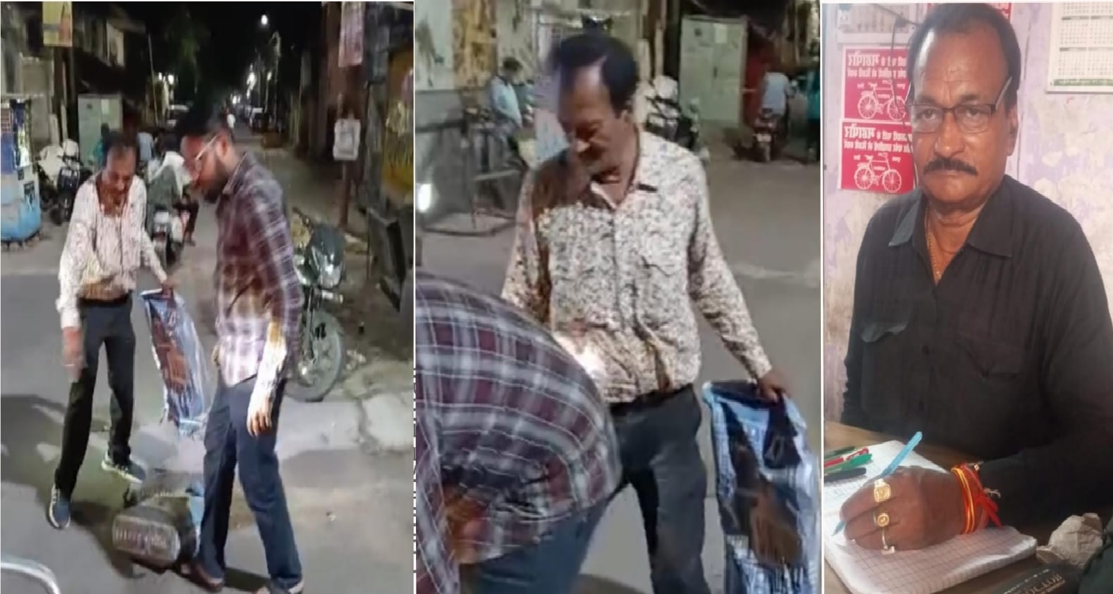 जानलेवा बने एल आई सी बिल्डिंग गुमटी के गड्ढे , सपा नेता संजीव डाबर ने की पाटने की मांग