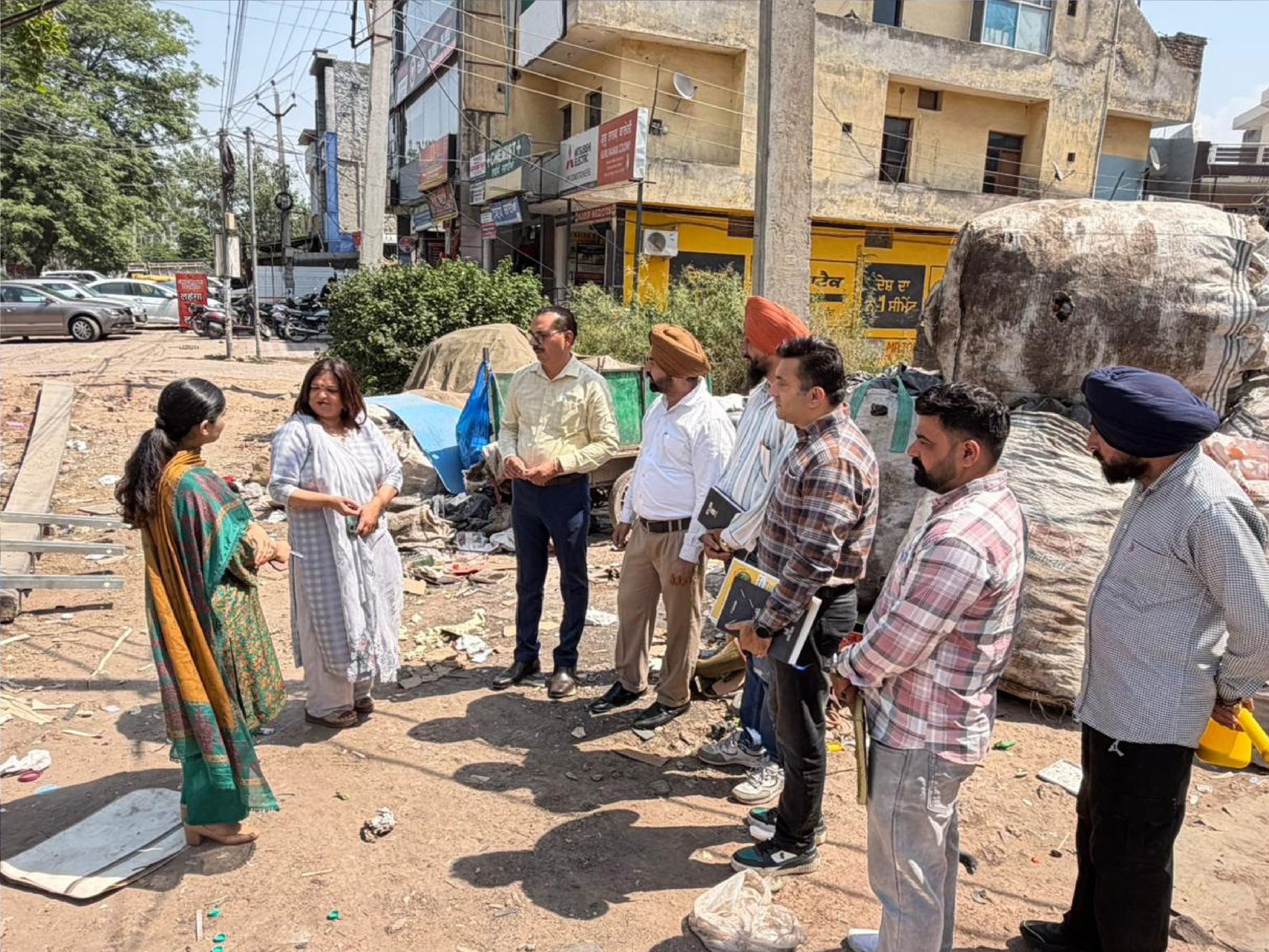 ढकोली में डेंगू रोकथाम मुहिम तेज, सिविल सर्जन ने किया निरीक्षण
