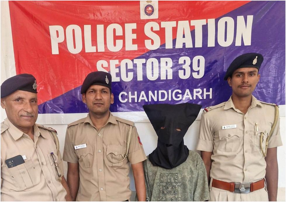 Chandigarh: सेक्टर 39 में पुलिस की कार्रवाई, हेरोइन के साथ आरोपी गिरफ्तार
