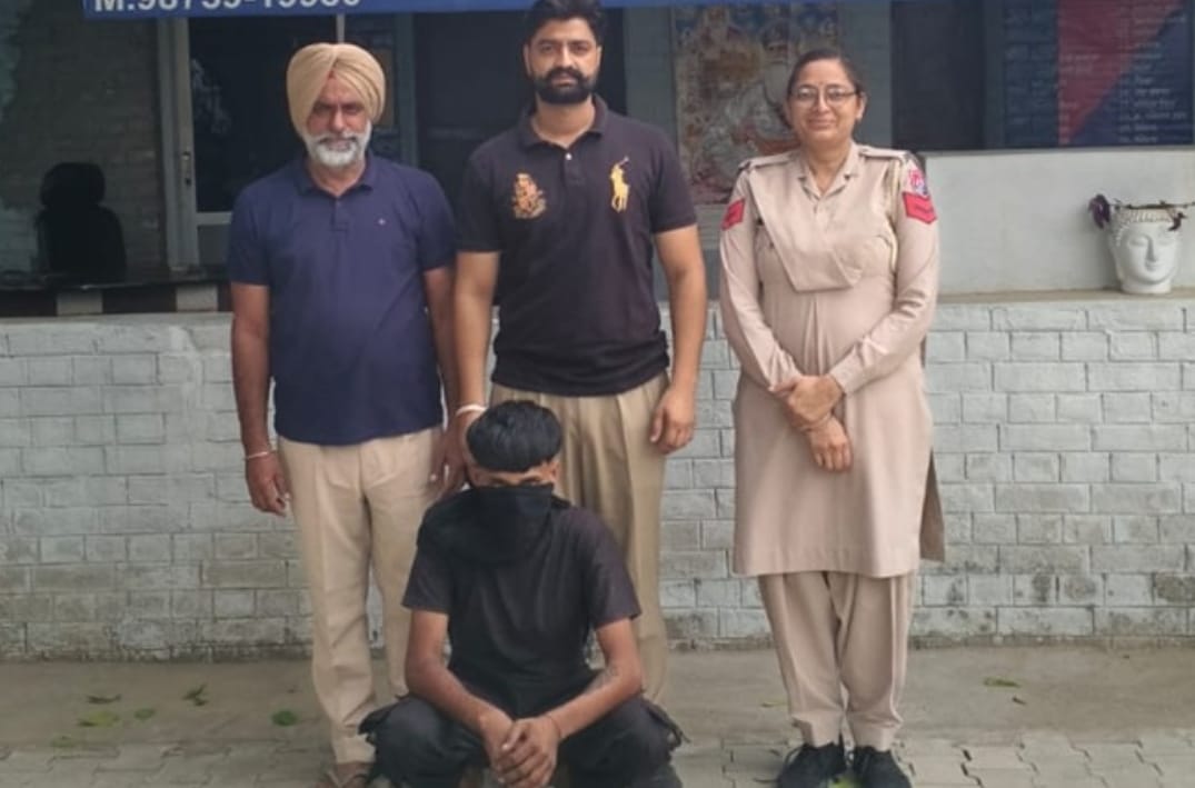 Hoshiarpur: गढ़शंकर पुलिस ने अदालत द्वारा भगौड़ा घोषित व्यक्ति ग्रिफ्तार
