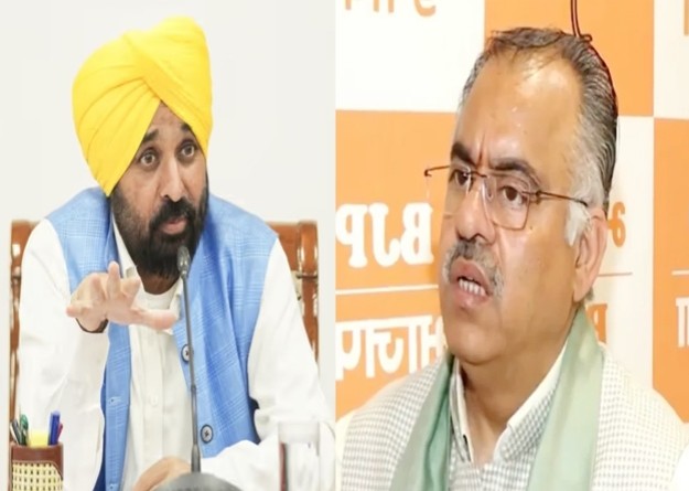 Chandigarh: भाजपा का बड़ा कदम, भगवंत मान के बयान पर मानहानि नोटिस जारी