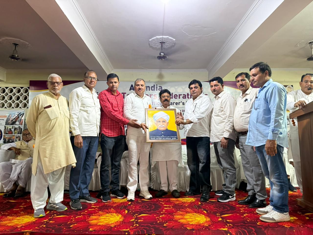 Kurukshetra: कुरुक्षेत्र में अखिल भारतीय प्राथमिक शिक्षक संघ की राष्ट्रीय बैठक संपन्न, शिक्षक हितों के मुद्दों पर बनी रणनीति
