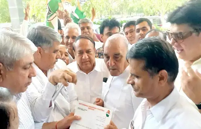 Sonipat: नीट विवाद और महंगाई को लेकर कांग्रेस का प्रदर्शन