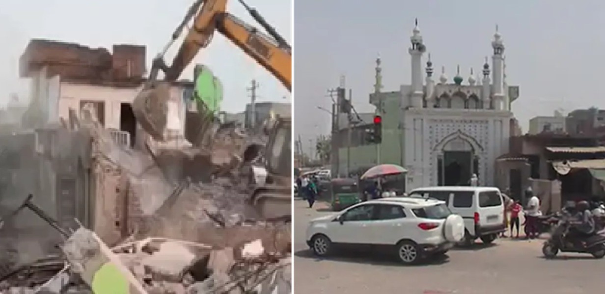 Faridabad: फरीदाबाद में अतिक्रमण पर सख्ती, मंदिर-मस्जिद पर कार्रवाई