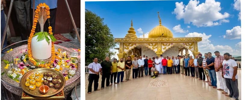 Hoshiarpur: गगन जी का टीला शिव मंदिर में शिव भक्तों ने की पूजा-अर्चना, मानवता के कल्याण की कामना
