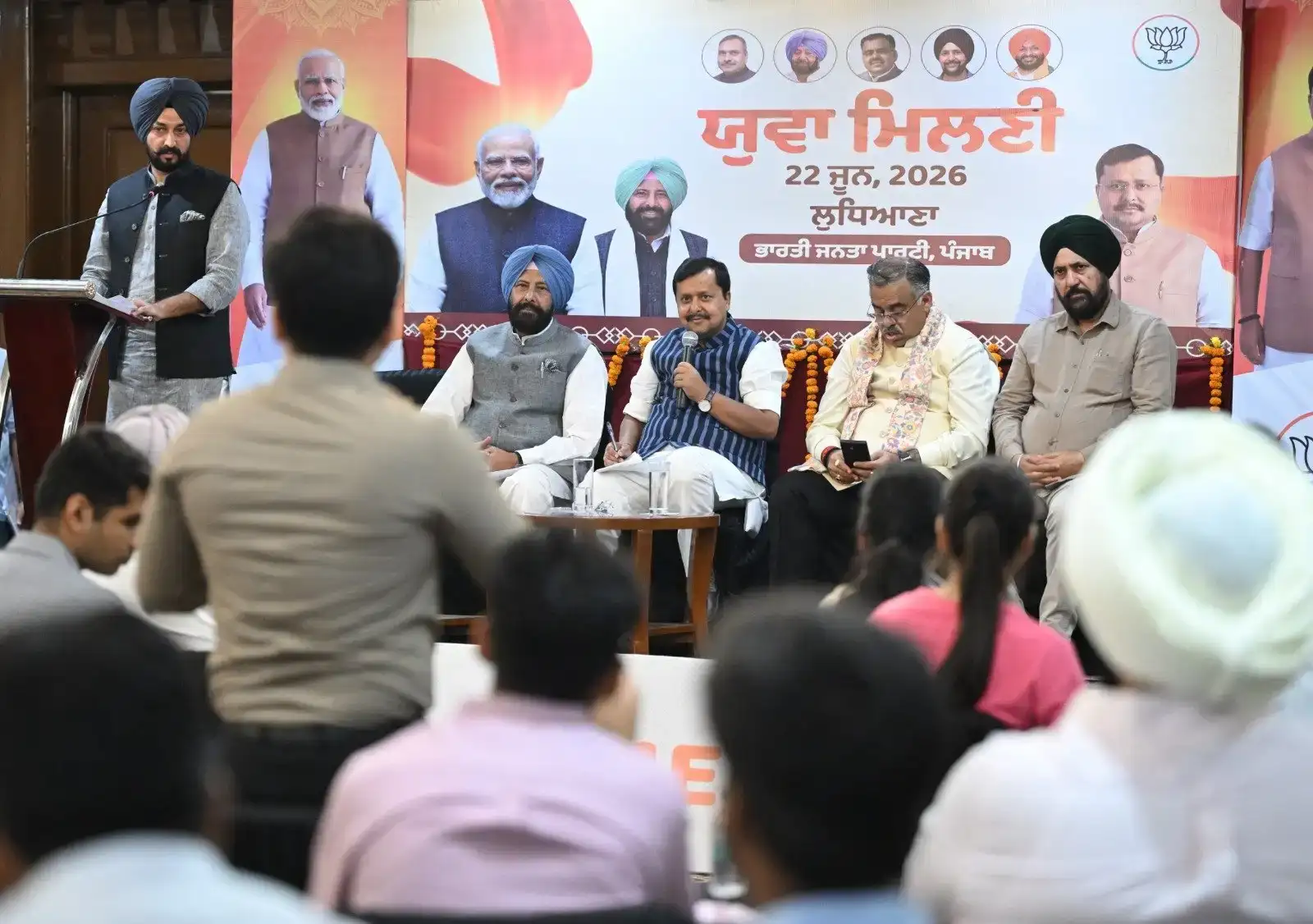 Ludhiana: कार्यकर्ताओं में जोश भरते नितिन नबीन, 117 सीटों पर तैयारी का संदेश