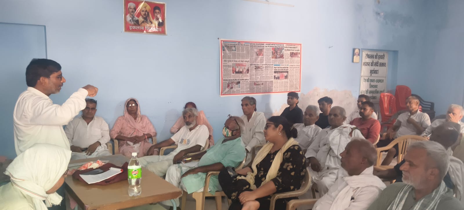 Panipat: देश और दुनिया 80 फ़ीसदी बहुमत मेहनतकश जनता के लिए लूट और शोषणकारी व्यवस्था पर टिका