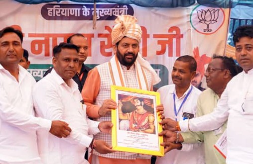Chandigarh: लाडवा से CM सैनी का विपक्ष पर हमला, बोले- 217 में 66 वादे पूरे, बाकी पर काम जारी