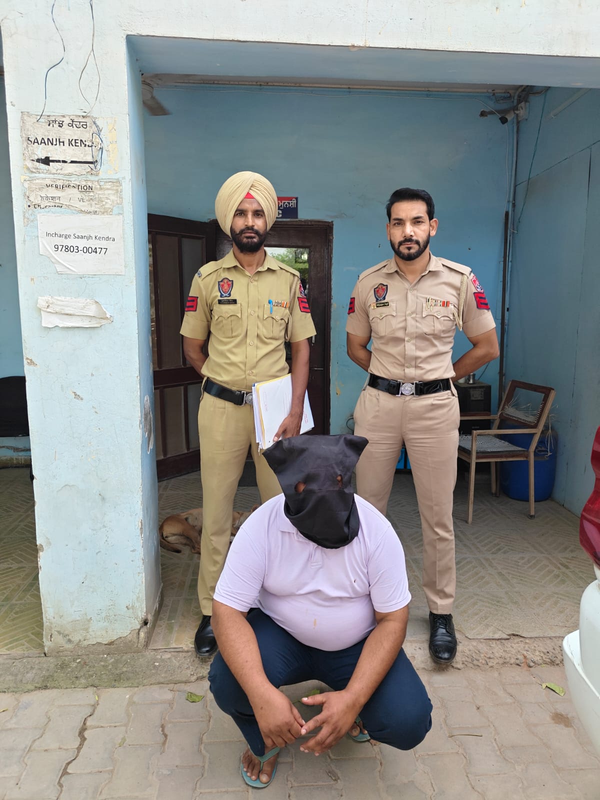 Mohali: 'युद्ध नशों के विरुद्ध' अभियान के तहत बलौंगी पुलिस की कार्रवाई, चिट्टा तस्कर एक दिन के रिमांड पर