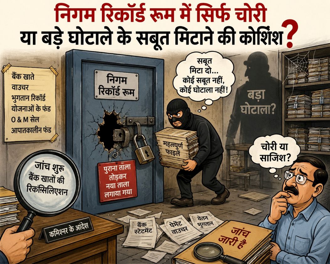 Ludhiana: लुधियाना नगर निगम के रिकॉर्ड रूम में छेड़छाड़ से बढ़ा शक, बैंक खातों के मिलान के बीच वित्तीय गड़बड़ी की आशंका तेज