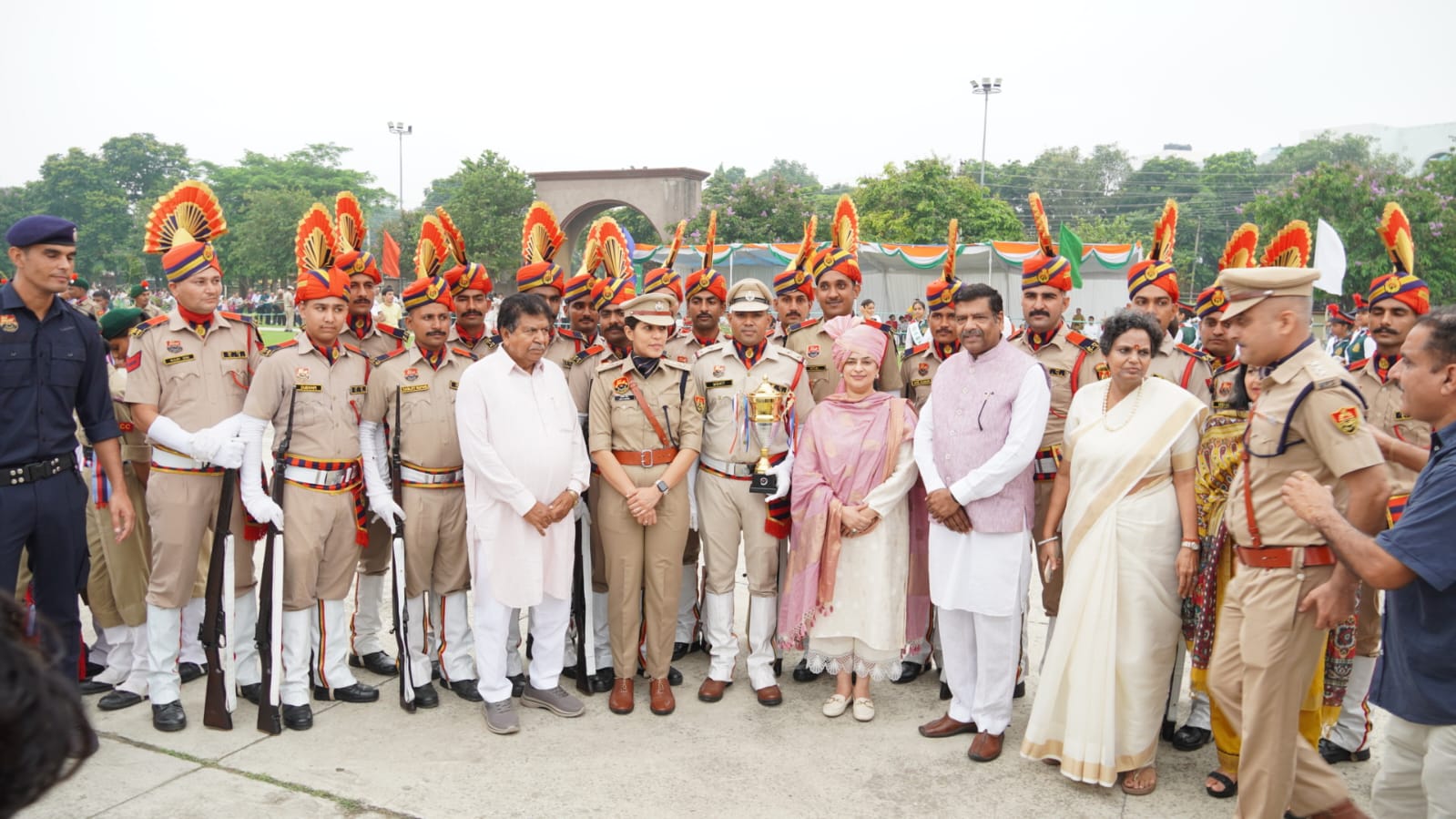 80वें स्वतंत्रता दिवस पर पंचकूला पुलिस का शानदार प्रदर्शन: महिला प्लाटून ने मार्च पास्ट में हासिल किया प्रथम स्थान