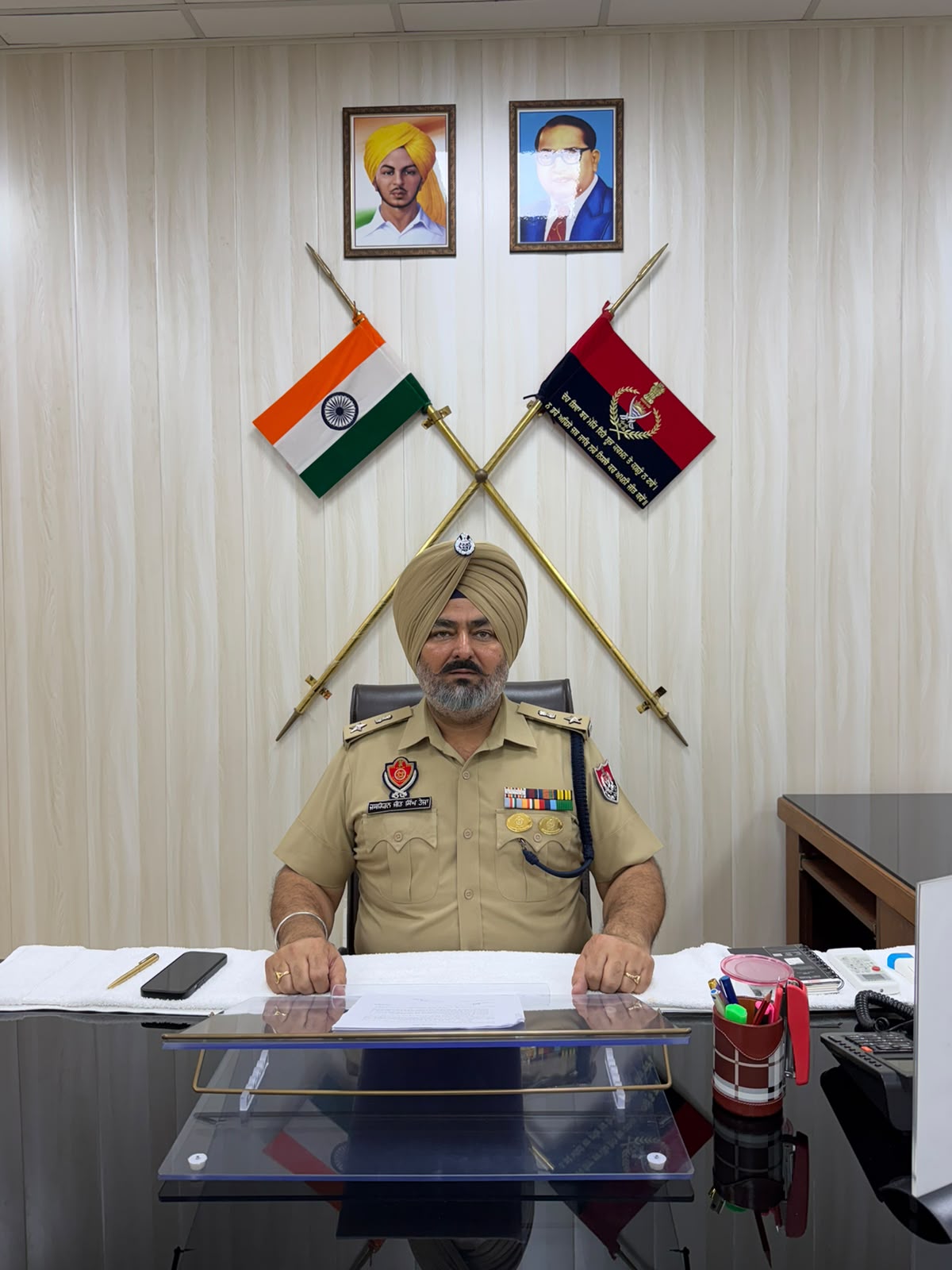 Amritsar: जसकरनजीत सिंह तेजा ने संभाला अमृतसर DCP का कार्यभार, कानून-व्यवस्था और श्रद्धालुओं की सुरक्षा पर रहेगा फोकस