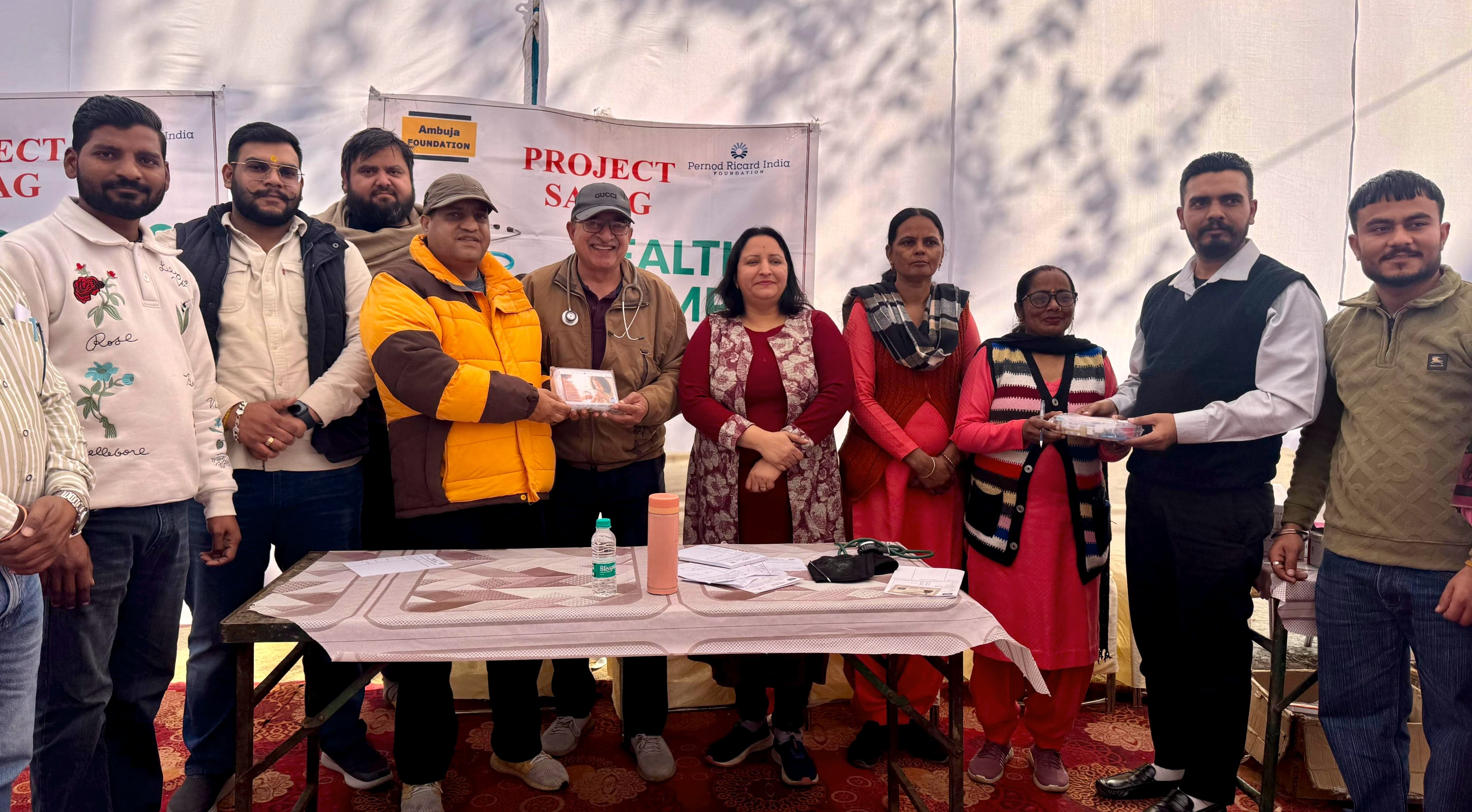 वार्ड नंबर 27 में लगा विशाल मेघा हेल्थ कैंप, 100 से अधिक लोगों ने उठाया मुफ्त स्वास्थ्य जांच का लाभ