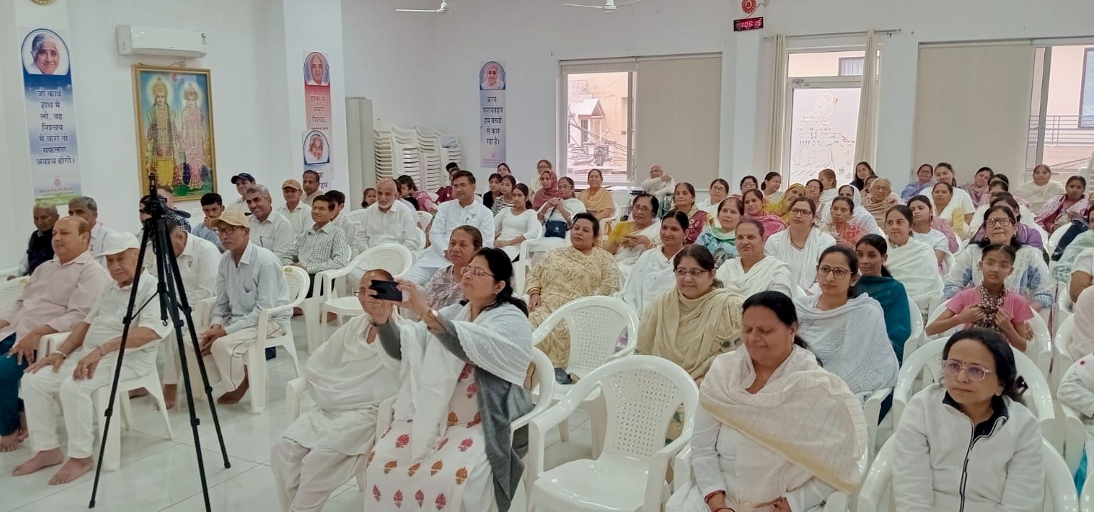 राजयोग और आत्म-जागरूकता से जीवन में शांति संभव: बी.के. डॉ. प्रमोद कुमार