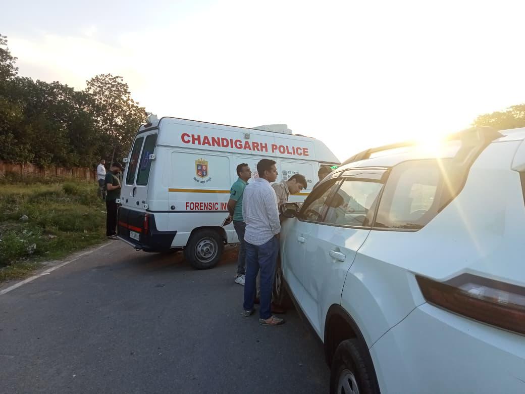 चंडीगढ़ में एनकाउंटर: वांटेड गोलू गोहाना गिरफ्तार, पैर में लगी गोली