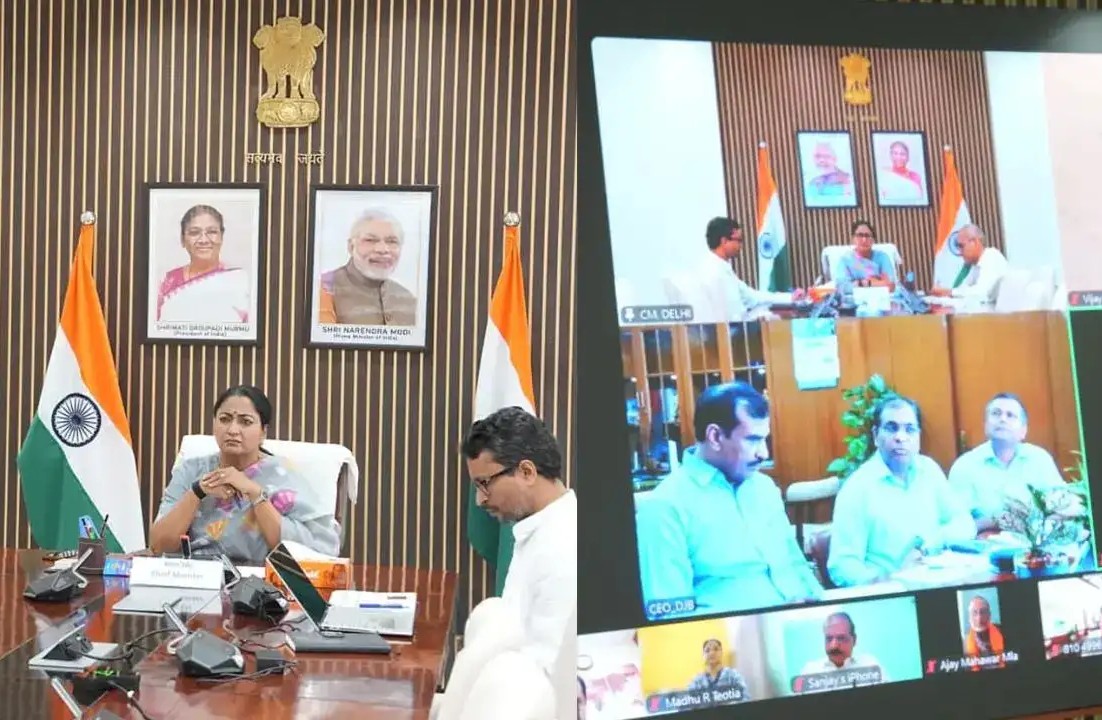 New Delhi: राजधानी में पानी की सप्लाई को लेकर सख्ती, मुख्यमंत्री रेखा गुप्ता ने की समीक्षा बैठक